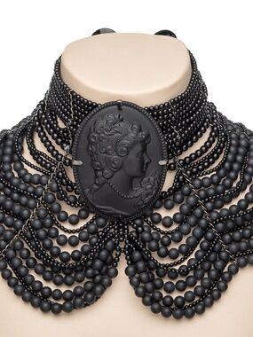 Heirloom Collection Necklace  Couture Handmade Montreal, MAC Campaign Sample